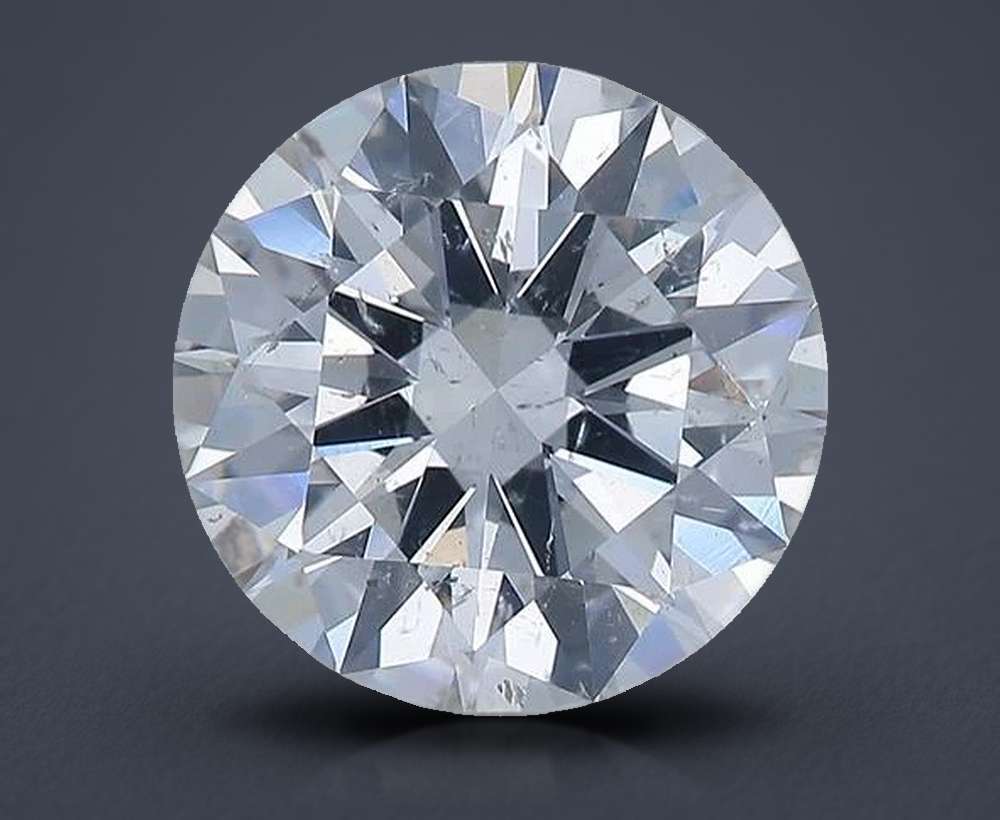 3.01 Carat Round Natural Diamond
