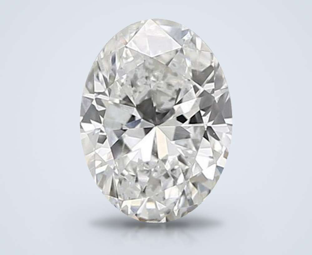 0.79 Carat Oval Lab Diamond