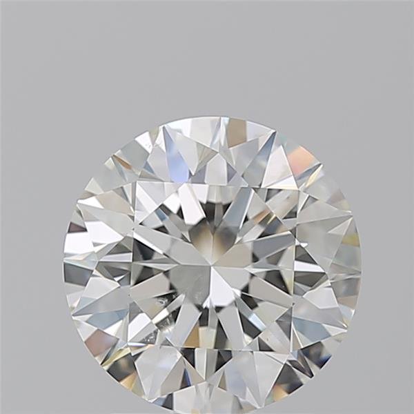 2.30ct I SI2 Rare Carat Ideal Cut Round Diamond