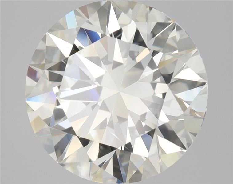 2.01ct K SI1 Rare Carat Ideal Cut Round Diamond