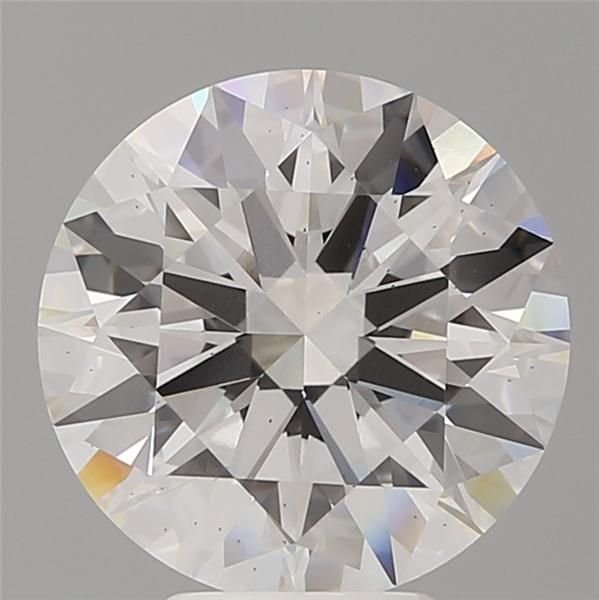 5.09ct E SI1 Rare Carat Ideal Cut Round Lab Grown Diamond