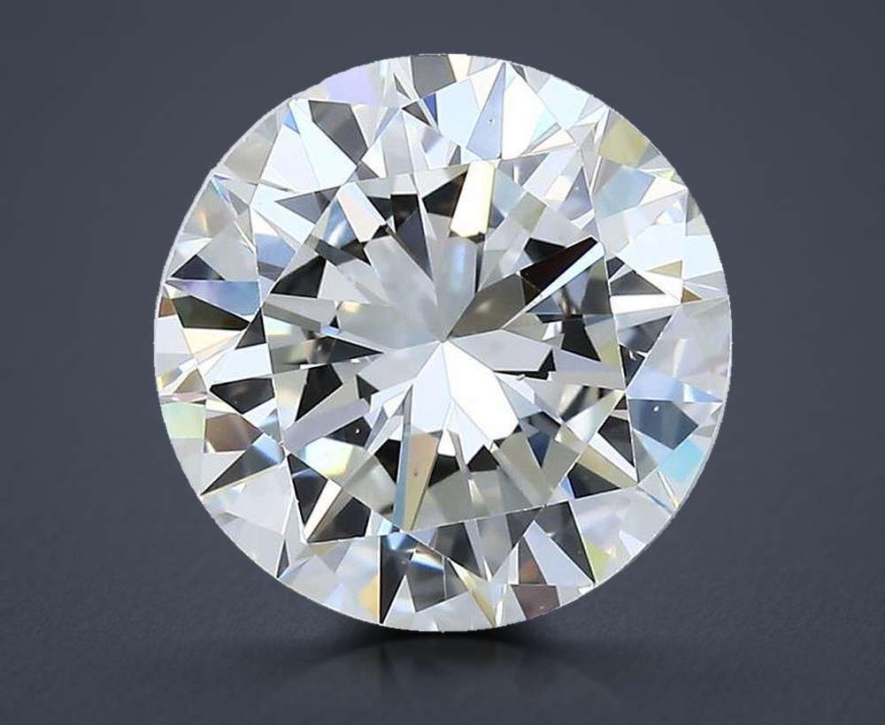 3.54 Carat Round Natural Diamond