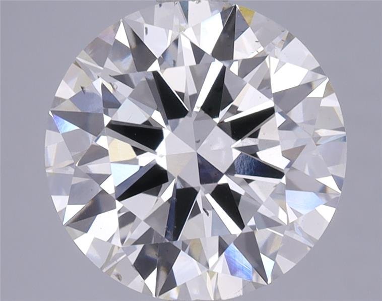 3.54ct G SI1 Excellent Cut Round Lab Grown Diamond