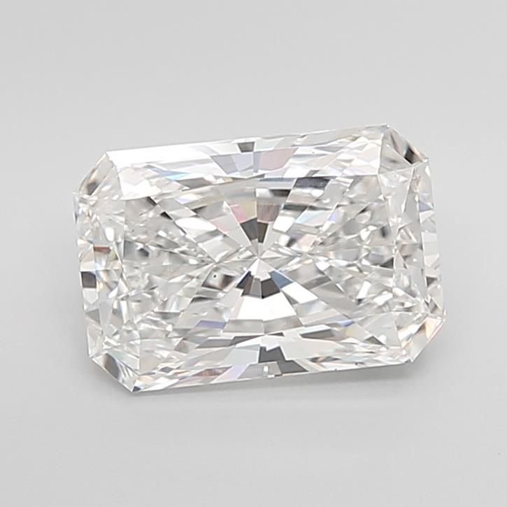 3.04ct F VS1 Rare Carat Ideal Cut Radiant Lab Grown Diamond