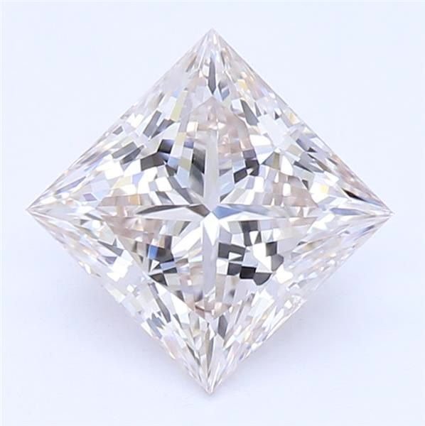 0.86ct I VVS2 Rare Carat Ideal Cut Princess Lab Grown Diamond