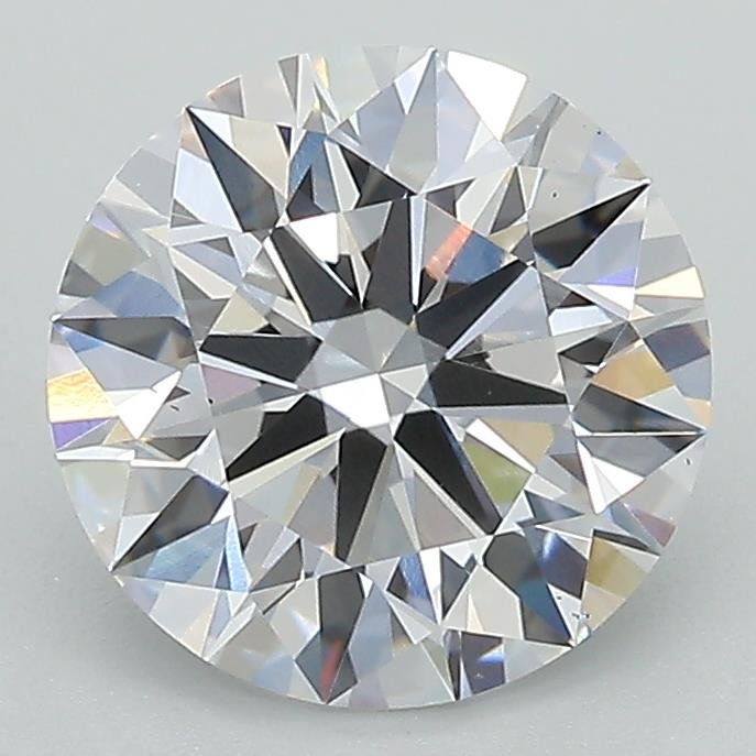 2.35ct D VS2 Rare Carat Ideal Cut Round Lab Grown Diamond