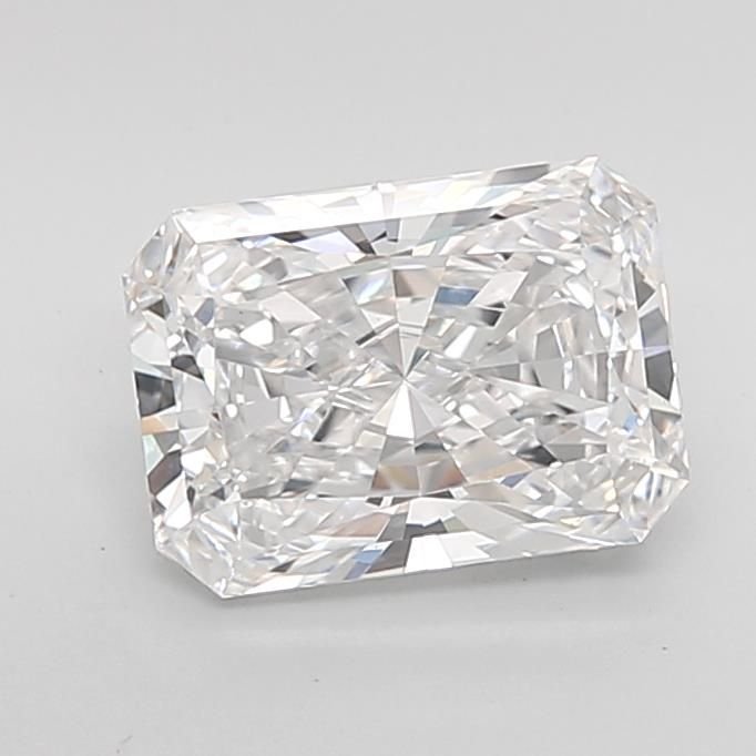 3.05ct D VS1 Rare Carat Ideal Cut Radiant Lab Grown Diamond