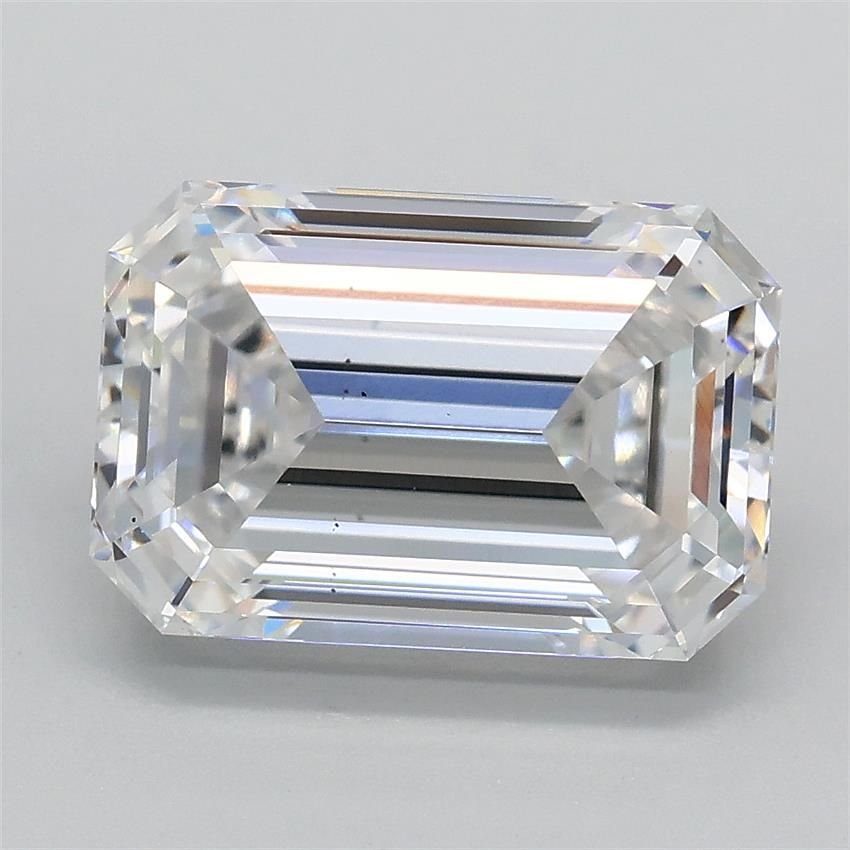 3.10ct D VS1 Rare Carat Ideal Cut Emerald Lab Grown Diamond