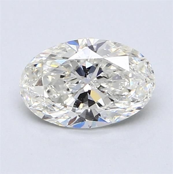 1.02ct H SI1 Excellent Cut Oval Diamond