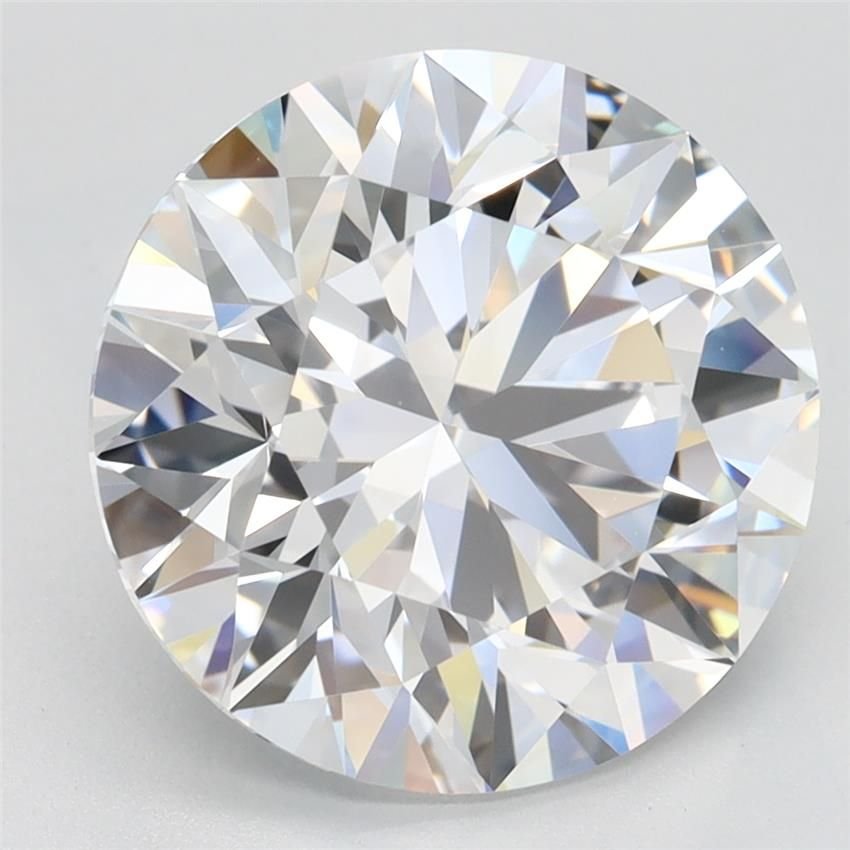 4.21ct D IF Rare Carat Ideal Cut Round Lab Grown Diamond