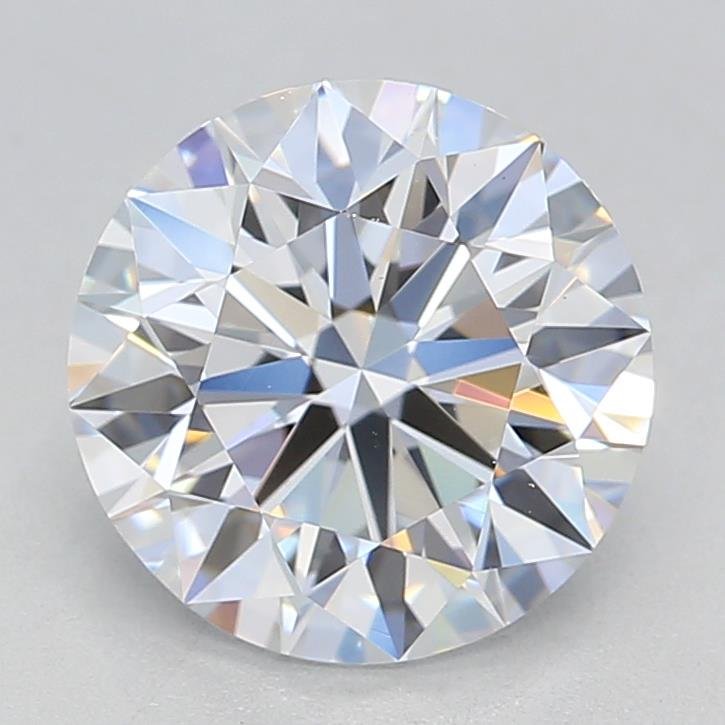 1.86ct F IF Rare Carat Ideal Cut Round Lab Grown Diamond