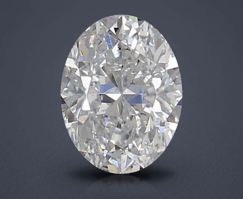 0.50 Carat Oval Natural Diamond