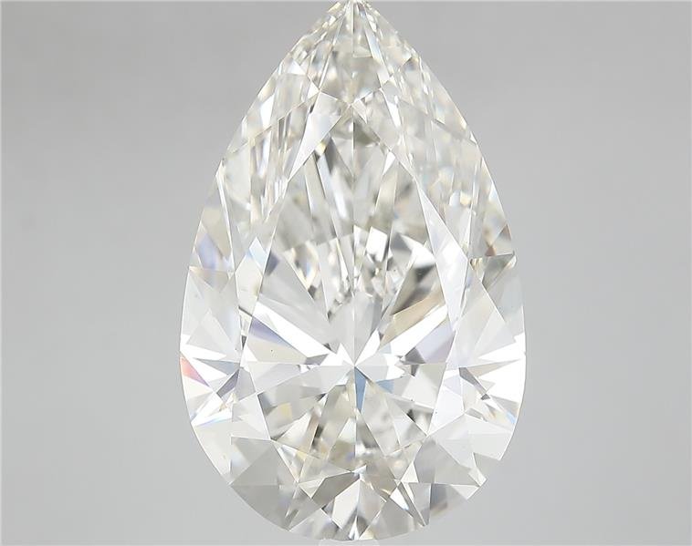 10.09ct I VS1 Rare Carat Ideal Cut Pear Lab Grown Diamond