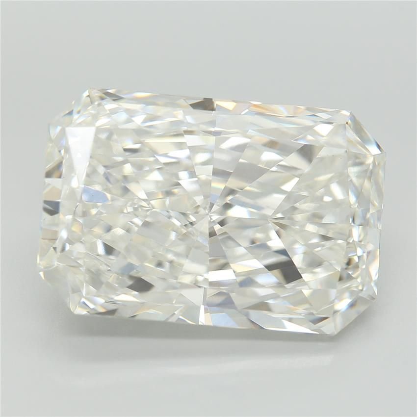 10.38ct F VVS2 Rare Carat Ideal Cut Radiant Lab Grown Diamond