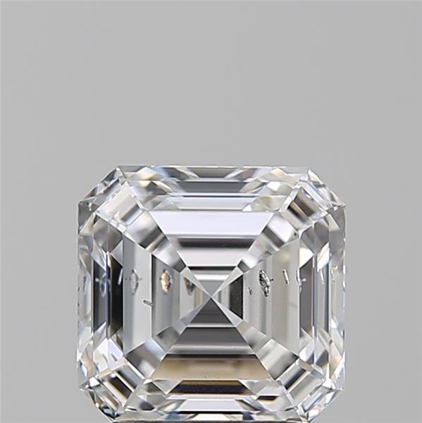 1.84ct D SI2 Rare Carat Ideal Cut Asscher Lab Grown Diamond