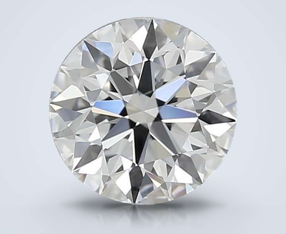 0.51 Carat Round Natural Diamond