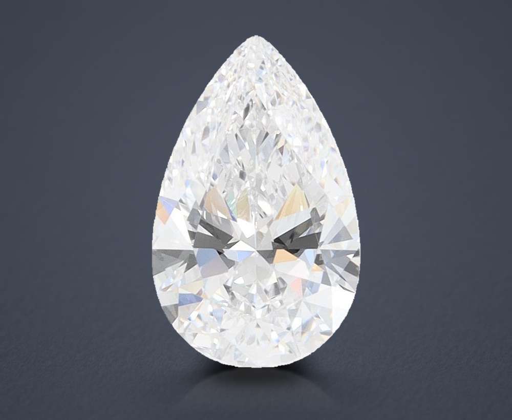 1.50 Carat Pear Lab Diamond