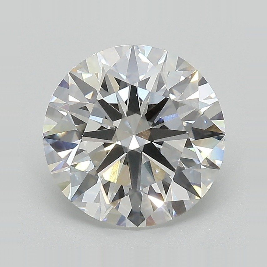 3.36ct F VVS2 Rare Carat Ideal Cut Round Lab Grown Diamond