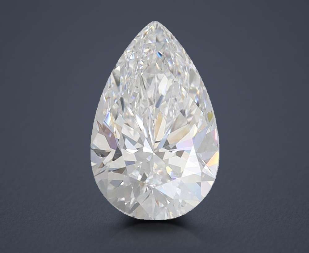 1.47 Carat Pear Lab Diamond