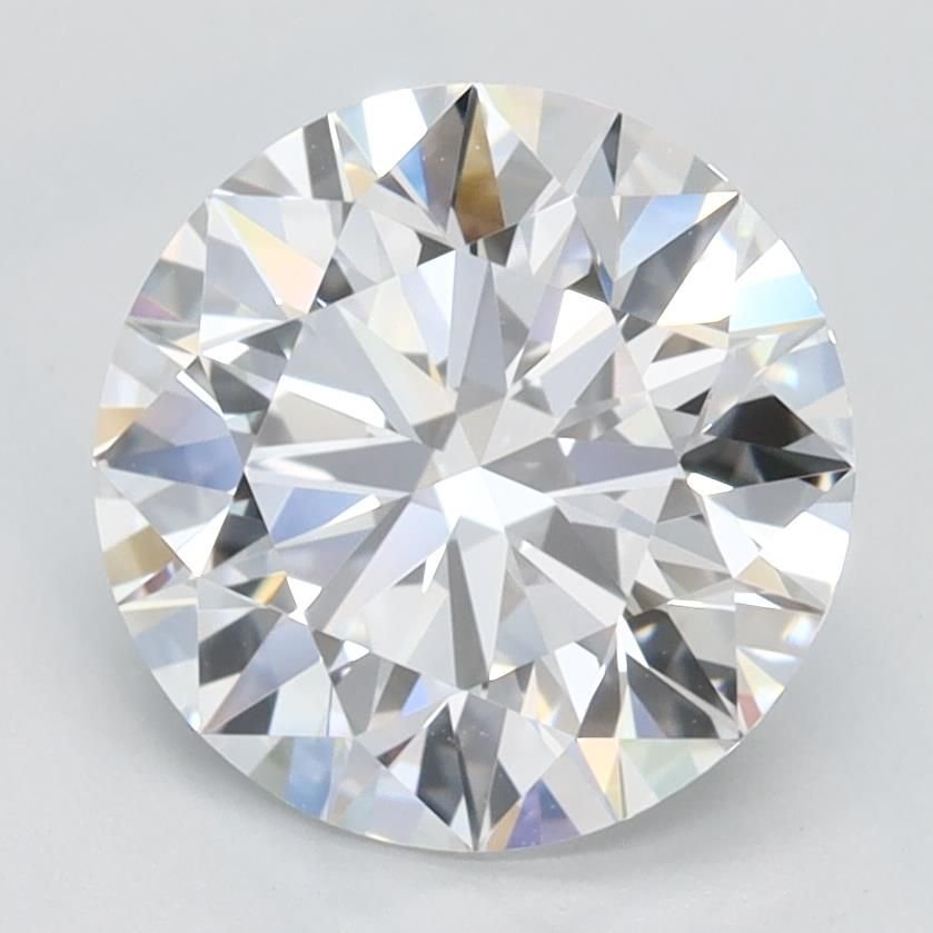 2.09ct D VVS1 Rare Carat Ideal Cut Round Lab Grown Diamond