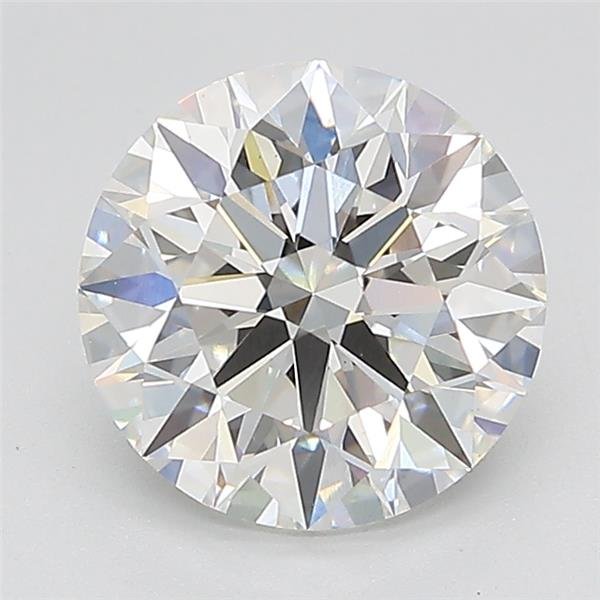 2.13ct G VVS2 Rare Carat Ideal Cut Round Lab Grown Diamond