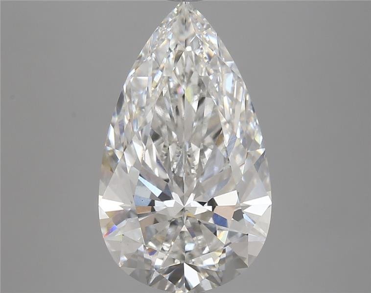 4.85 Carat Pear Lab Diamond