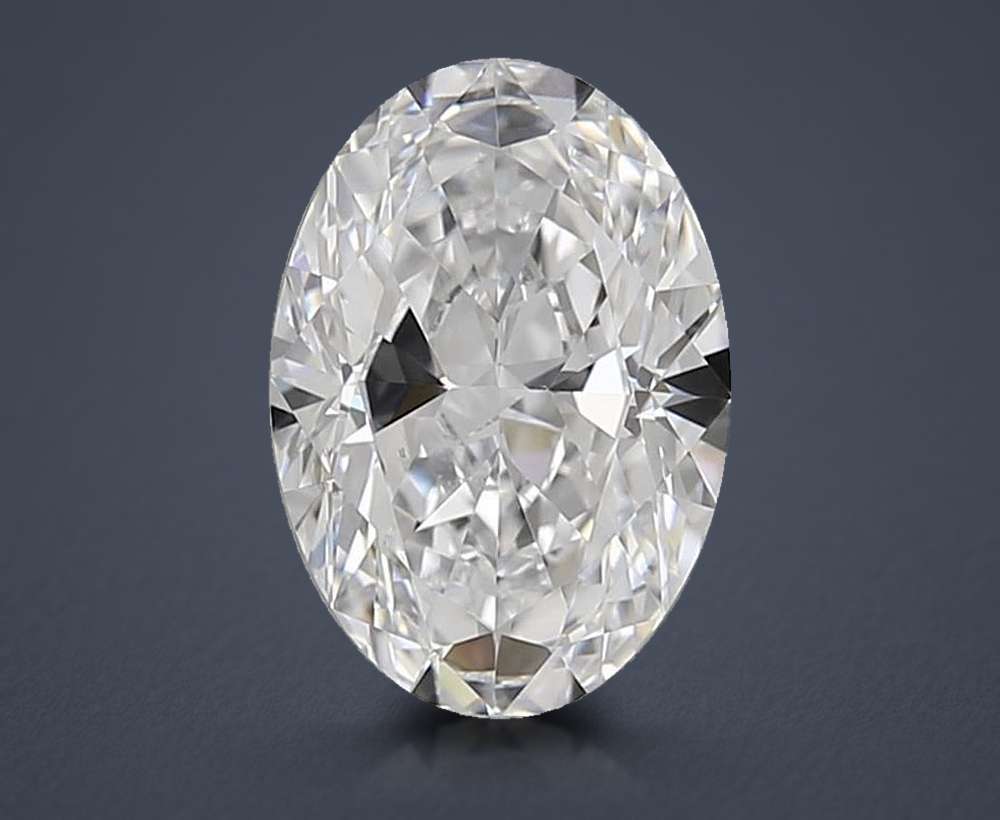 0.77 Carat Oval Lab Diamond