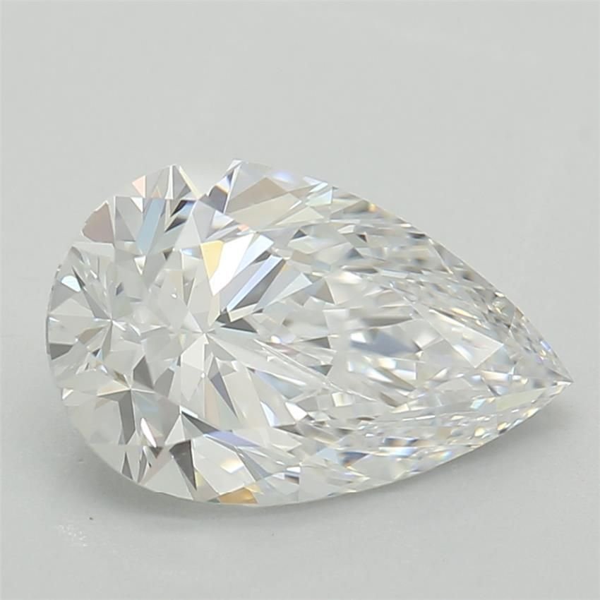 1.01ct D VVS2 Rare Carat Ideal Cut Pear Lab Grown Diamond