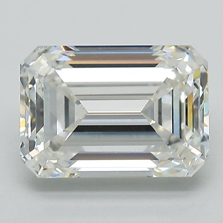 2.53ct G VS1 Excellent Cut Emerald Lab Grown Diamond