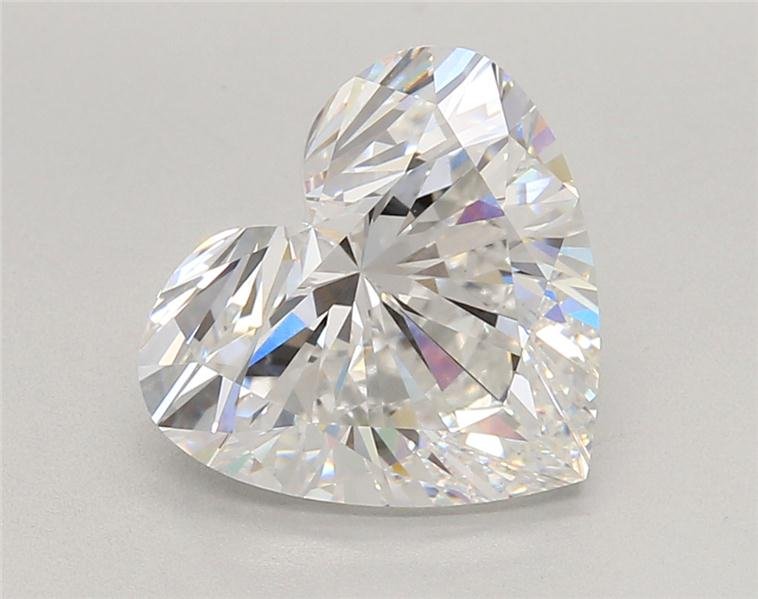 4.02ct E VVS2 Rare Carat Ideal Cut Heart Lab Grown Diamond