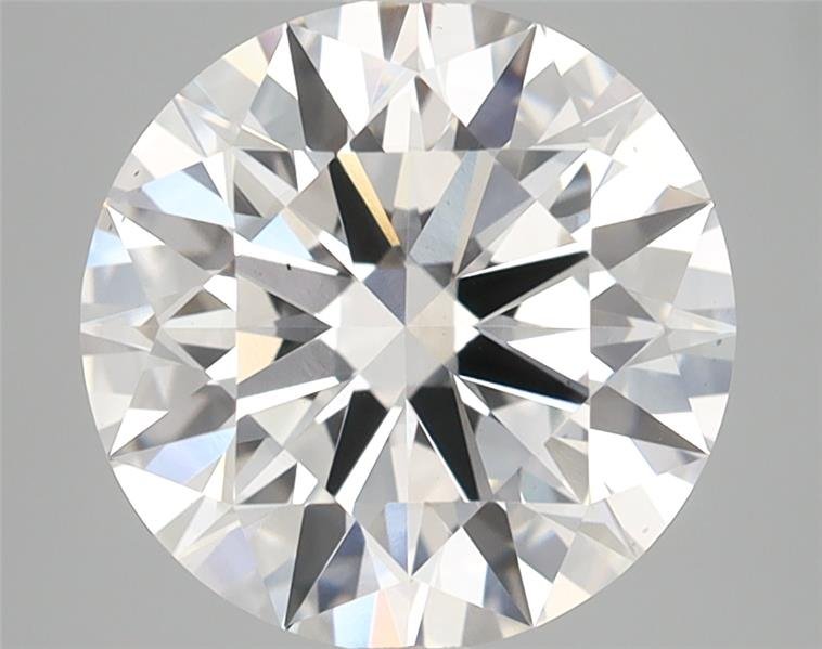 3.50ct D VS2 Rare Carat Ideal Cut Round Lab Grown Diamond