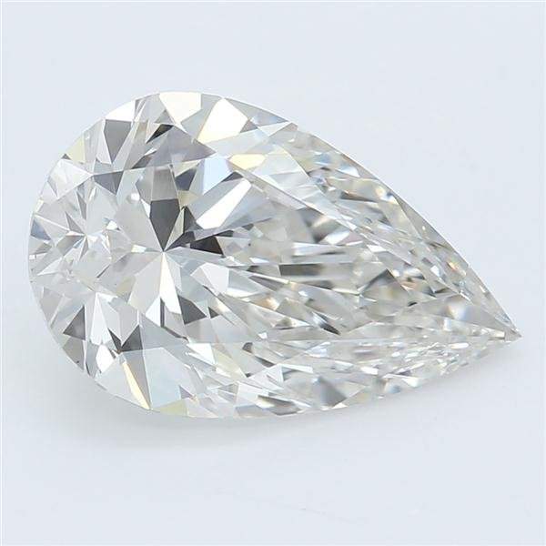 1.77ct H VS1 Rare Carat Ideal Cut Pear Lab Grown Diamond