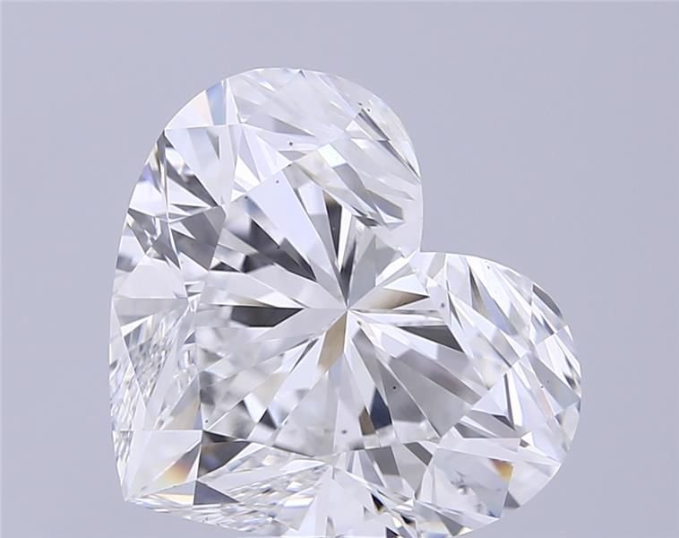 9.07ct F VS1 Rare Carat Ideal Cut Heart Lab Grown Diamond