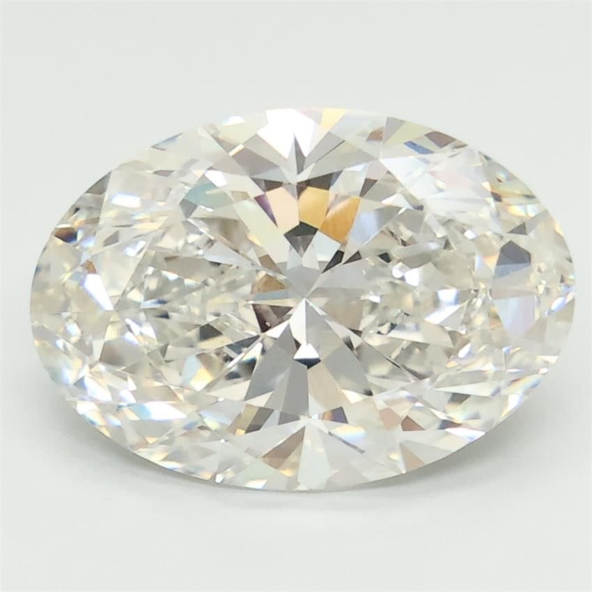 5.06ct G VVS2 Rare Carat Ideal Cut Oval Lab Grown Diamond