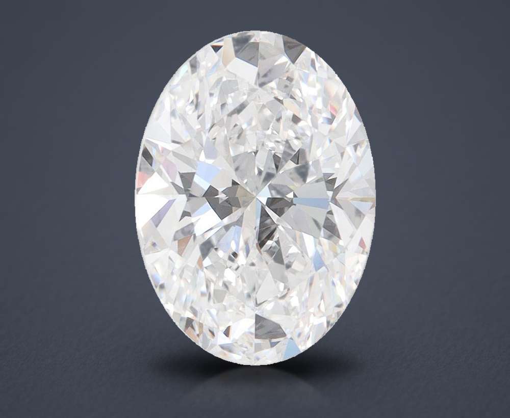 3.26 Carat Oval Lab Diamond
