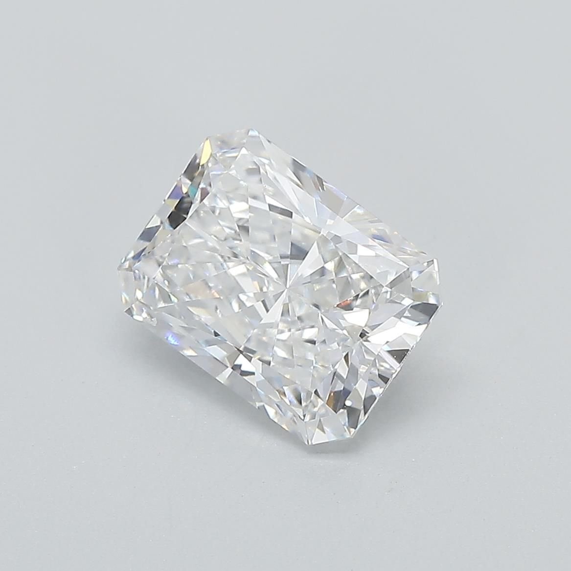 2.14ct E VVS2 Rare Carat Ideal Cut Radiant Lab Grown Diamond