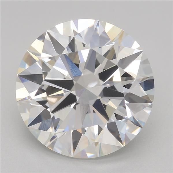 5.03ct F VVS2 Rare Carat Ideal Cut Round Lab Grown Diamond