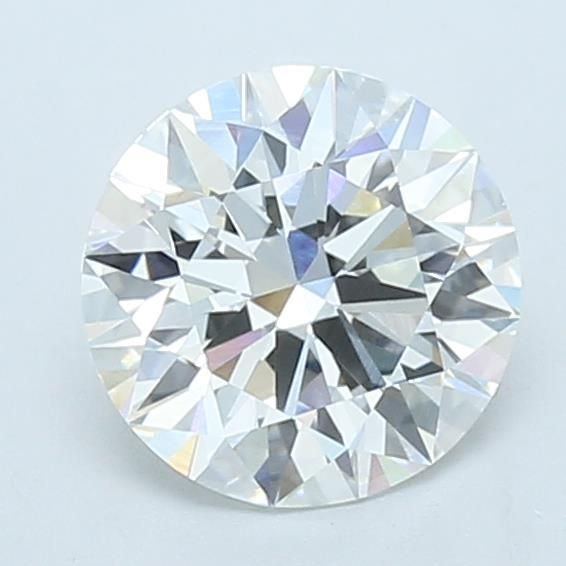 2.09ct F VVS2 Rare Carat Ideal Cut Round Lab Grown Diamond