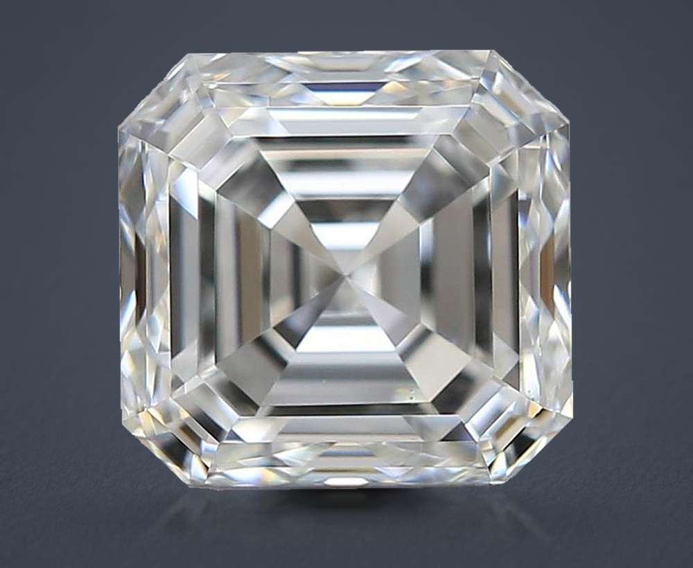0.91 Carat Asscher Natural Diamond