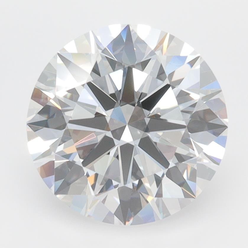 3.04ct D VVS1 Rare Carat Ideal Cut Round Lab Grown Diamond