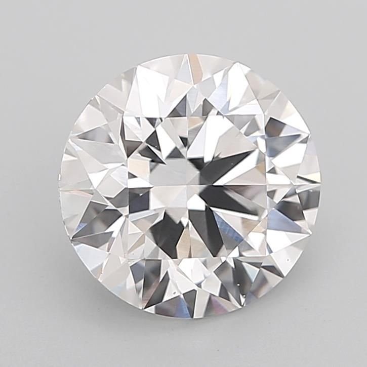 2.54ct F VVS2 Rare Carat Ideal Cut Round Lab Grown Diamond