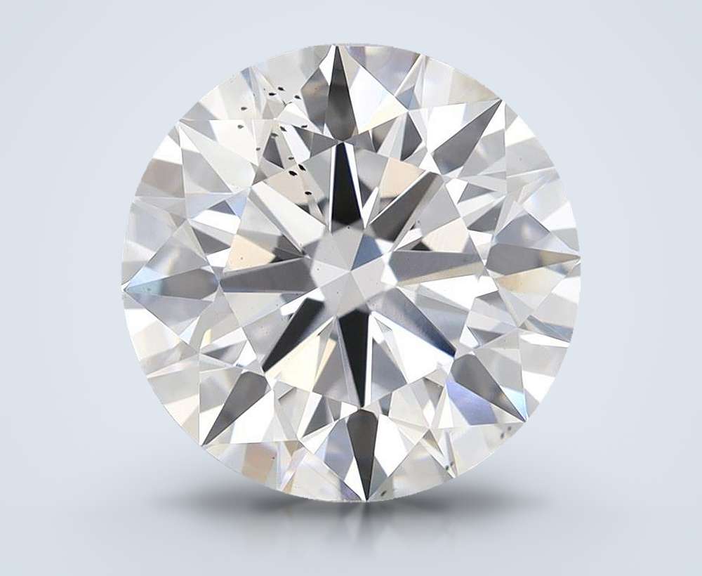 5.73 Carat Round Lab Diamond