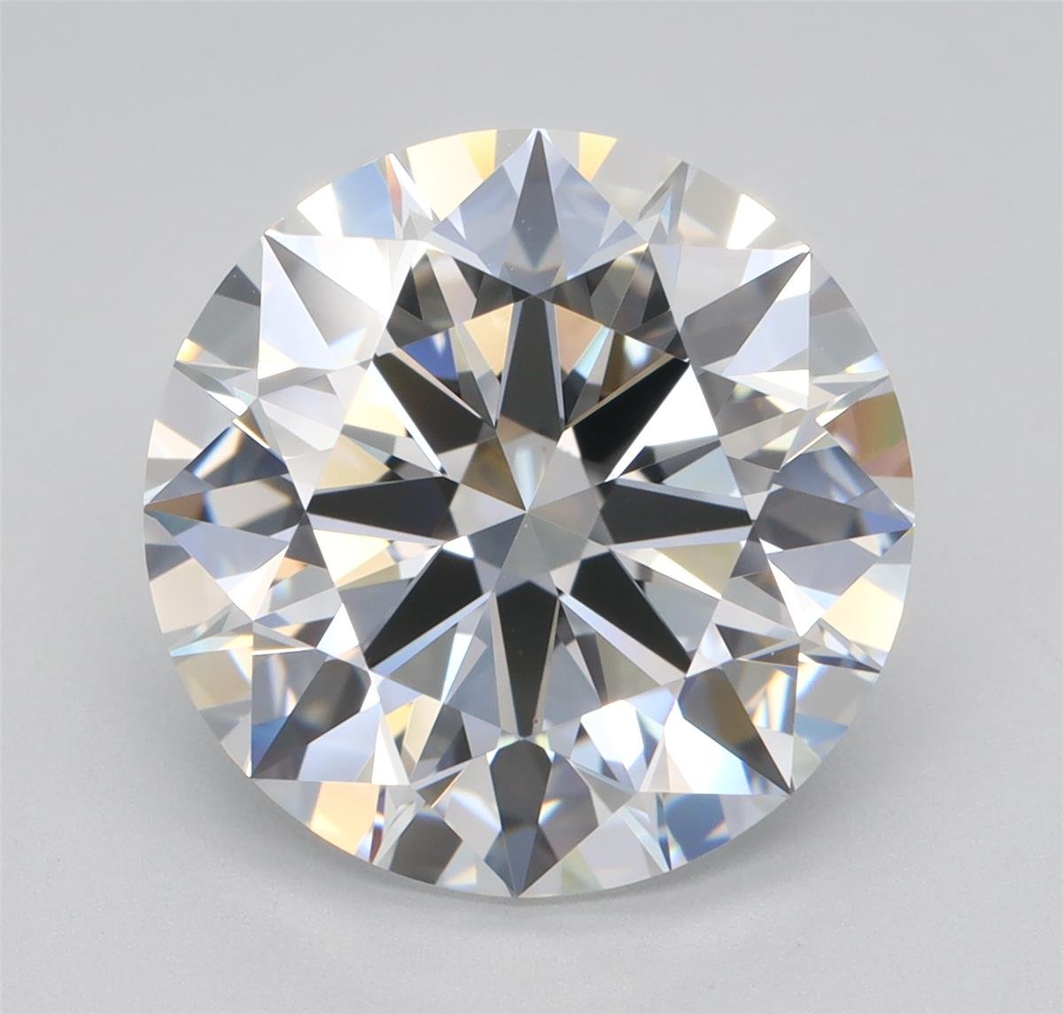 5.24ct E VVS2 Rare Carat Ideal Cut Round Lab Grown Diamond