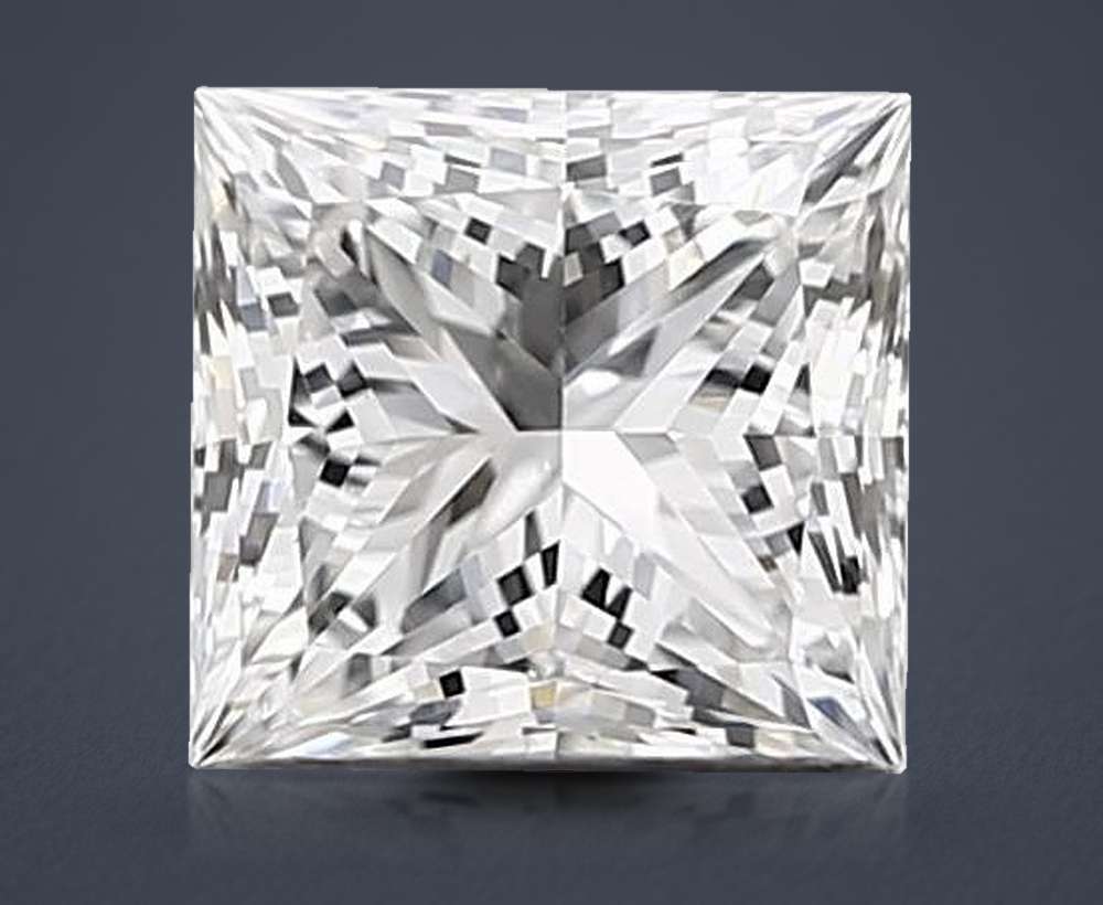 0.91 Carat Princess Lab Diamond