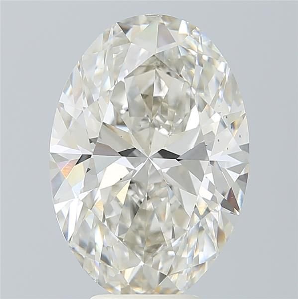 6.42ct H VS2 Rare Carat Ideal Cut Oval Lab Grown Diamond