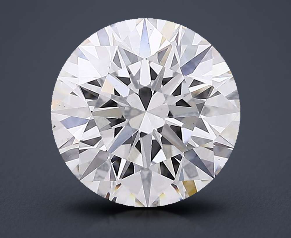 3.21 Carat Round Lab Diamond