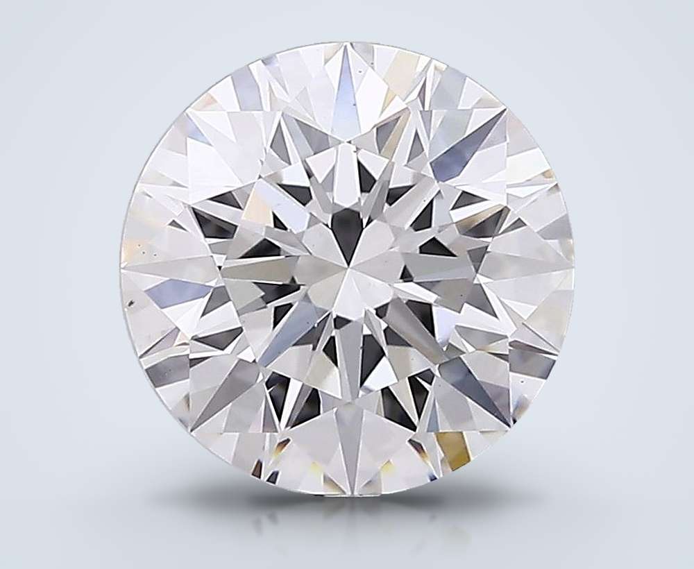 3.21 Carat Round Lab Diamond