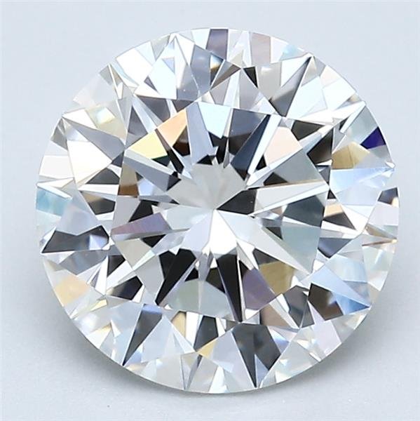 2.49ct E VVS2 Excellent Cut Round Diamond