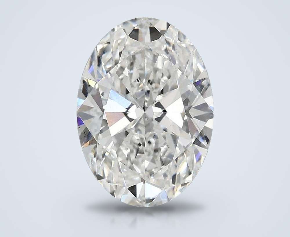 1.63 Carat Oval Lab Diamond