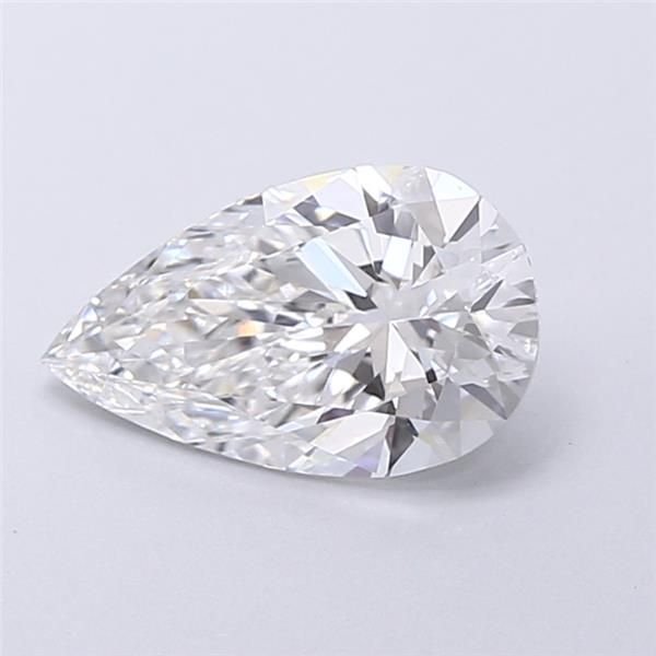 1.43ct E VVS2 Rare Carat Ideal Cut Pear Lab Grown Diamond